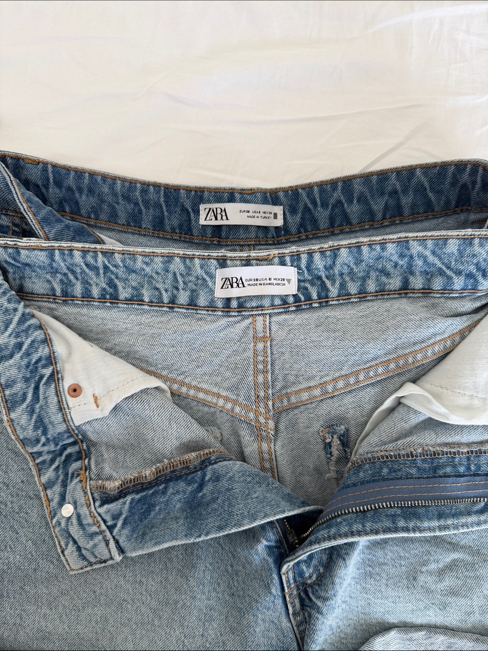 ZARA Light Blue Relaxed Fit Men's Jeans BOGO